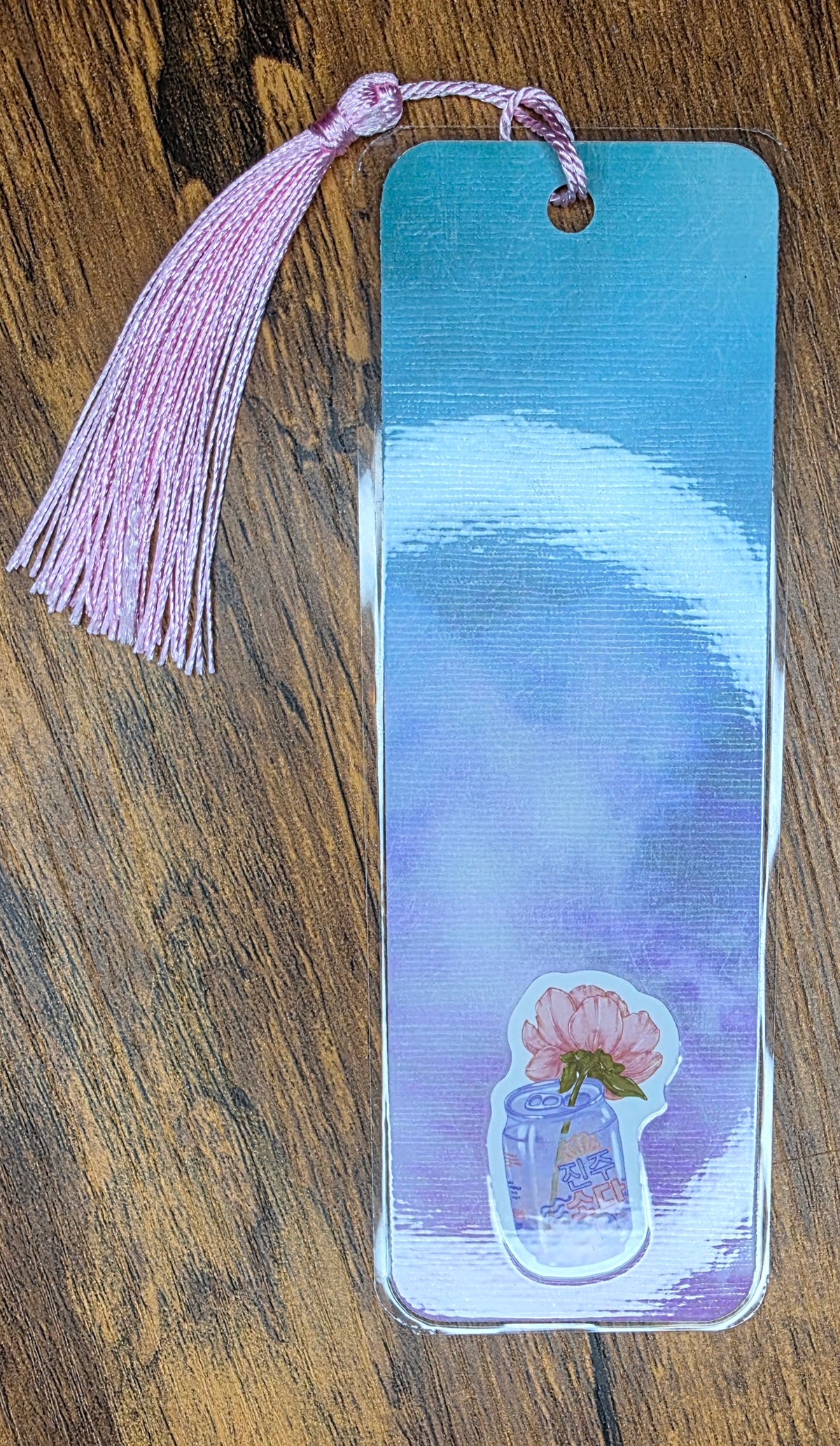 Flower bookmark