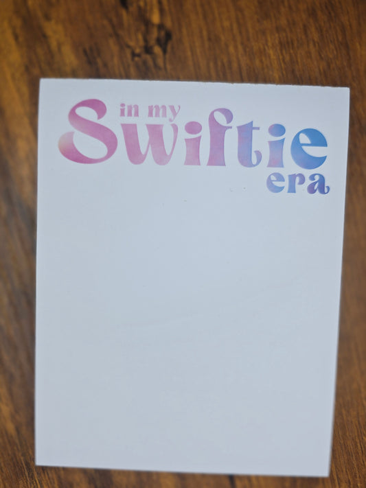 In my Swiftie Era Notepad