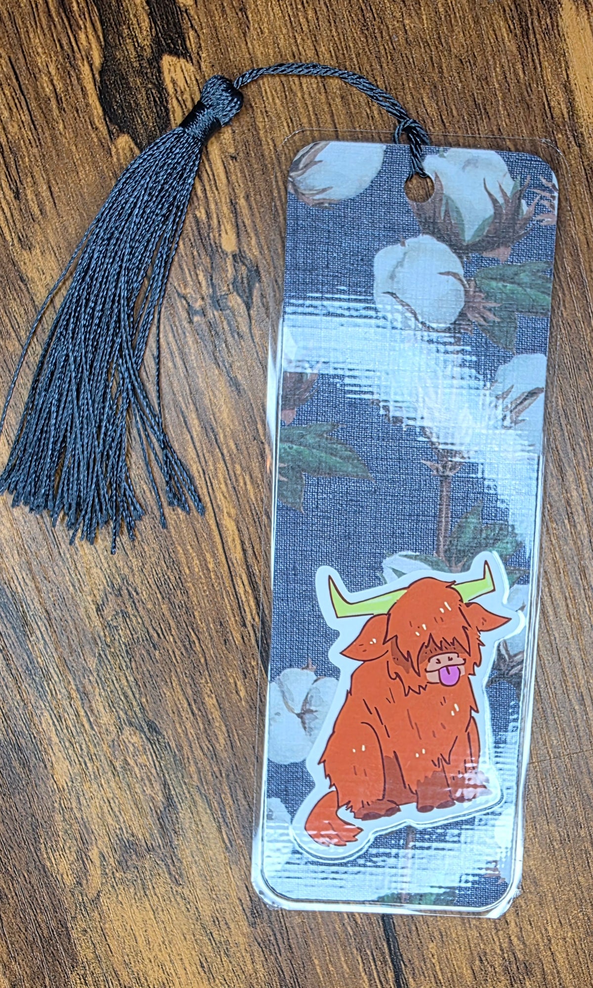 Cow bookmark