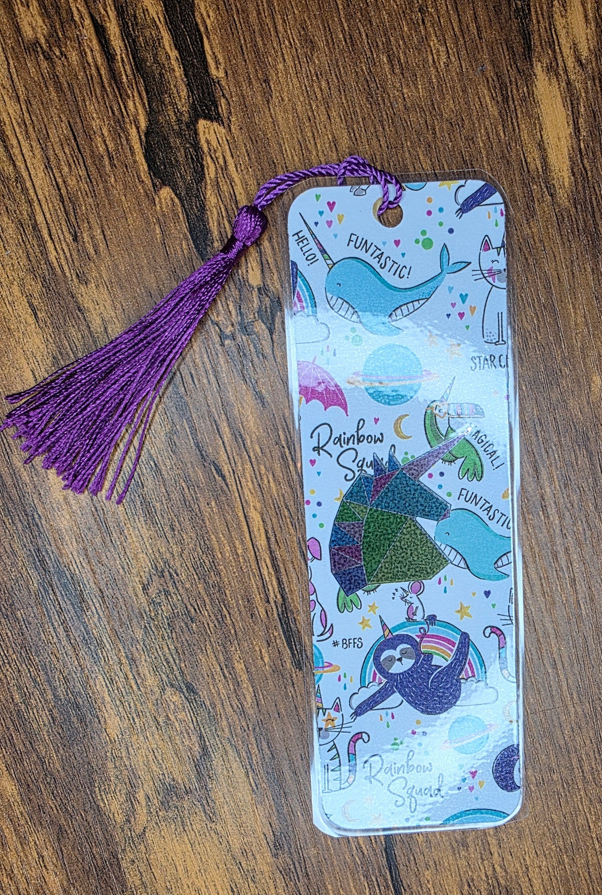 Unicorn Animals Bookmark