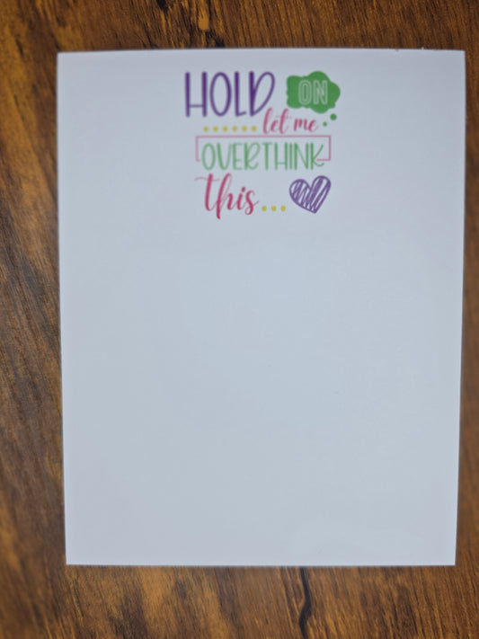 Overthink Notepad