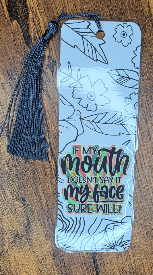 If my mouth doesn't say it bookmark