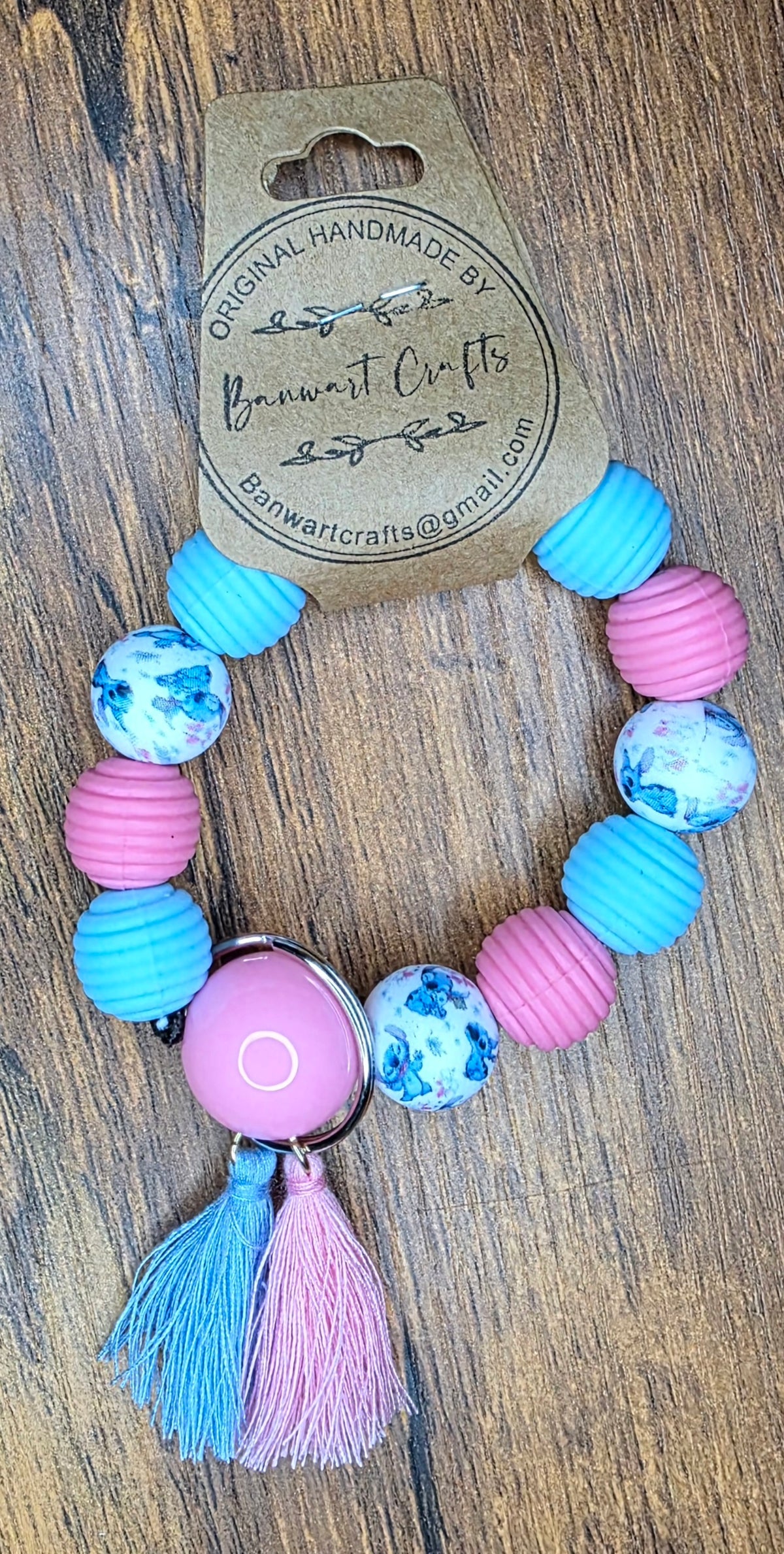 Light blue, pink, & Stitch