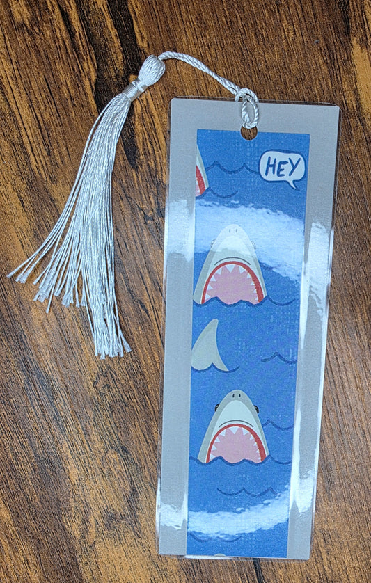 Shark bookmark