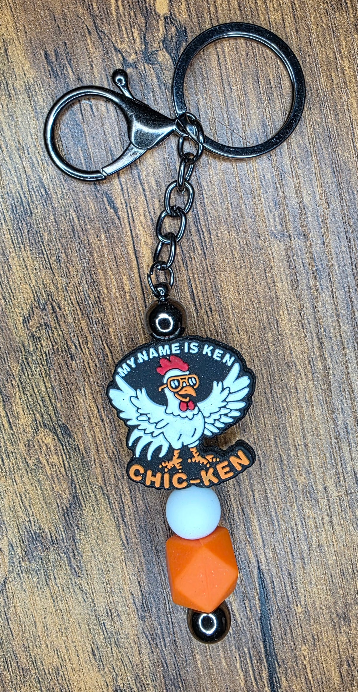 Ken Chicken bar keychain