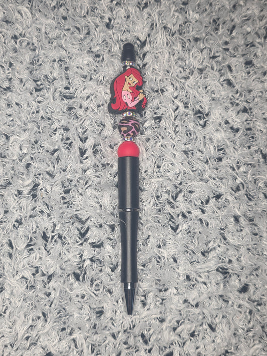 Red Hair Princess pen