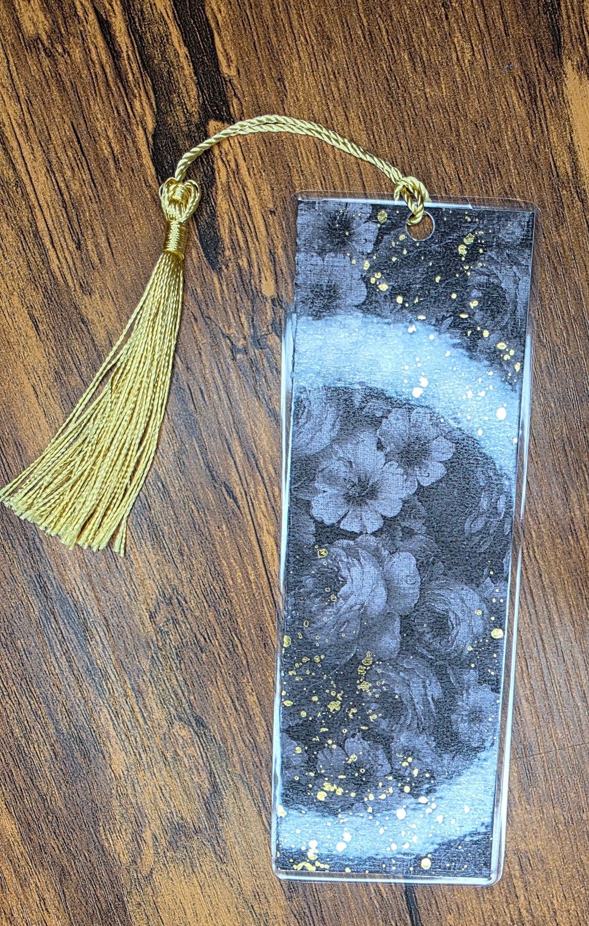 Flower bookmark